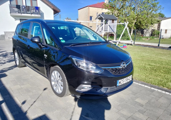 Opel Zafira cena 39500 przebieg: 204000, rok produkcji 2018 z Janowiec Wielkopolski małe 326